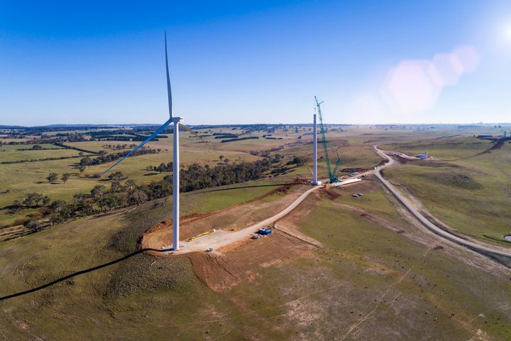 Full Tilt for Palmer Wind Farm