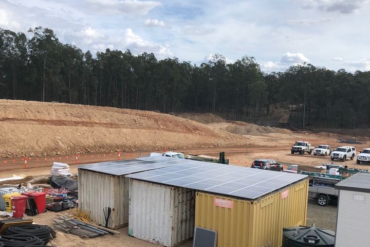 BMD site powered by solar
