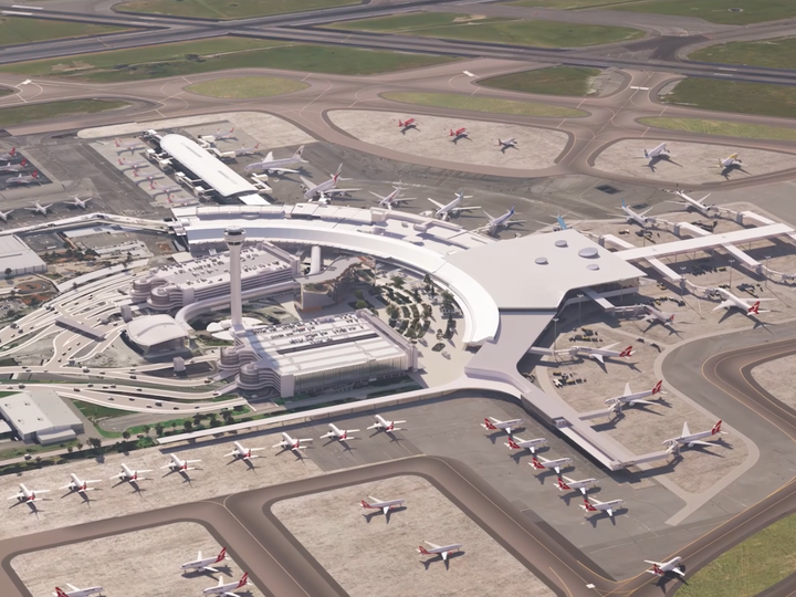 airfield-aerial